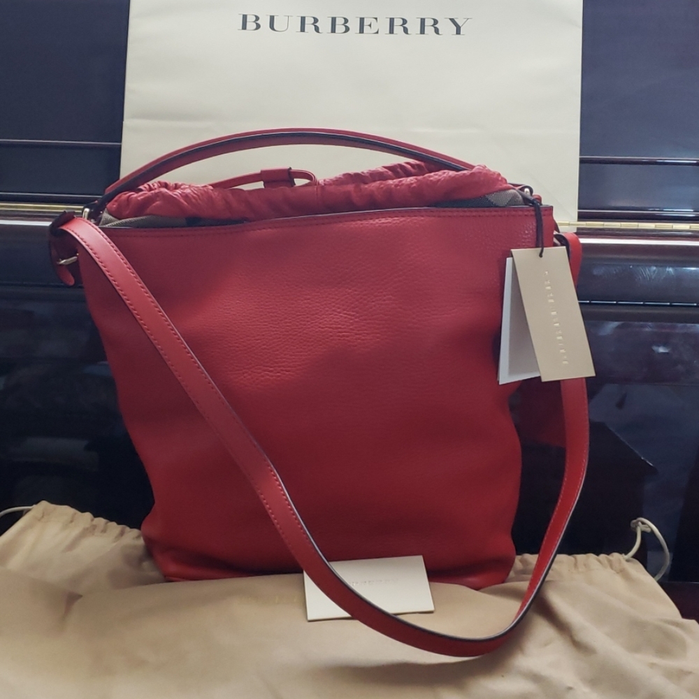 Burberry large hobo bag